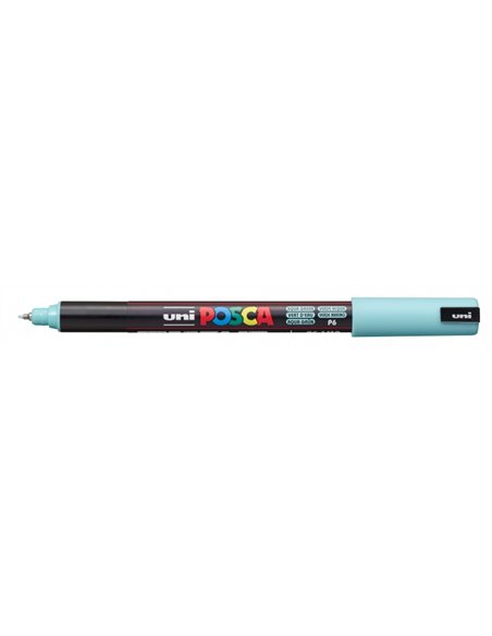 Posca PC-1MR Marqueur de Pintura - Pointe Tipo Roller 0.7mm - Encre Pigmentada Base al Eau - Résistant à la Luz - Couleur Vert M