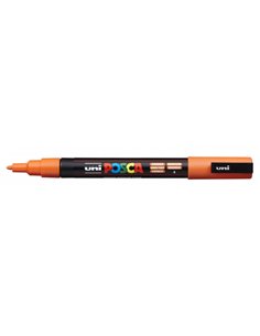 Posca PC-3M Marqueur de Pintura - Pointe Conica 0.9-1.3mm - Encre Base al Eau - Résistant à la Luz - Couleur Orange