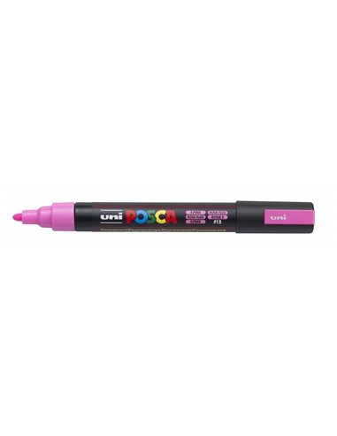 Posca PC-5M Marqueur de Pintura - Pointe de Bala 1.8-2.5mm - Base al Eau - Résistant à la Luz - Couleur Rose