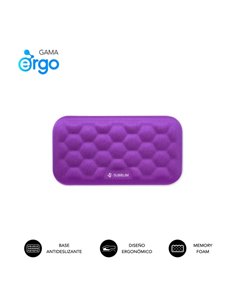 Subblim Ergo Airpadding Reposamuñecas Pour Souris - Espuma Viscoelastica 65D - Tejido AirMesh Respirant - Base Antidérapant - Co