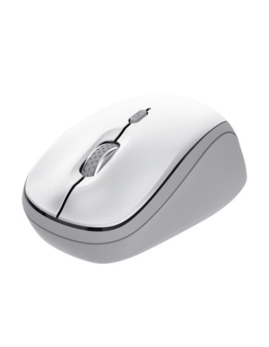 Trust Ivy+ Souris Inalambrico Bluetooth 1600dpi - 3 Botones - Usage Ambidiestro - 3 dispositivos - Couleur Blanc