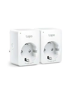 TP-Link Mini Enchufe Intelligente Wi-Fi (2-Pack) - Control Remoto - Programable - Modo Fuera de Casa