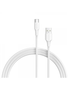 Vention Câble USB-À Mâle à USB-C Mâle - 1m - 3A - 60W - 480Mbps - Couleur Blanc