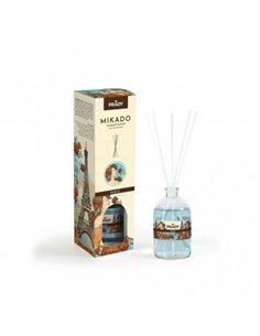 Prady Ambientador Mikado Paris Rose & Patchouli - Flacon de Cristal 100 ml et Varitas Difusoras