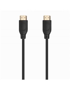 Aisens Câble HDMI V2.0 Premium Haute vitesse / Hec 4K@60Hz 18Gbps - À/M-À/M - 1.0m - Couleur Noir