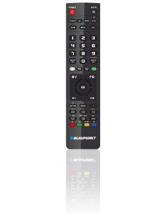 Blaupunkt Mando Universal Pour Panasonic - Preconfigurado - Alimentation à Pilas - Control Par Infrarrojos - Couleur Noir