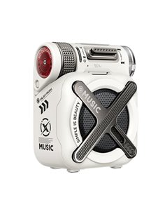 XO F72 Haut-parleur Bluetooth - Portable - Ultra Compact - Couleur Blanc