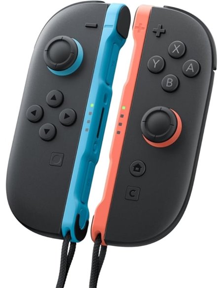 Nintendo Joy-Avec 2 Set 2 Mandos Joy-Avec Inalambricos Izquierda/Derecha Nintendo Switch 2 - Couleur Rouge et Bleu