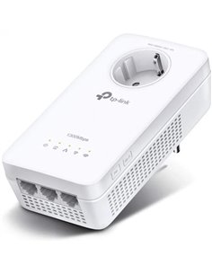TP-Link Punto de Acceso WiFi AC1200 Double Banda - Transfert de Jusqu'à 1200Mbps - Enchufe Intégré et 3x RJ45 - 2x2 MIMO