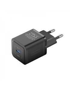 Vention Cargador de Pared GaN USB-C 20W - Charge rapide EU - Couleur Noir
