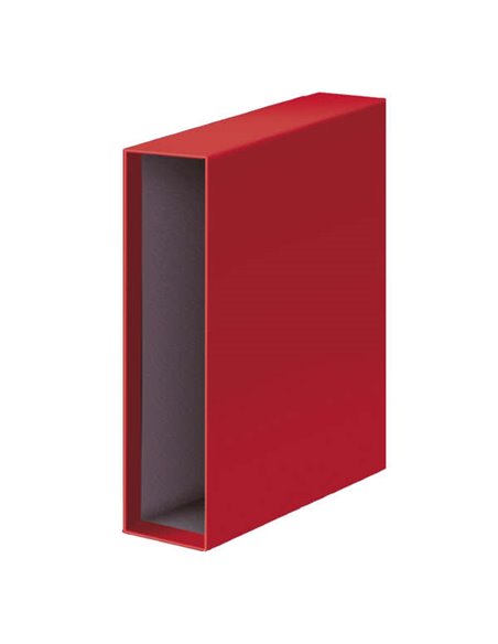 Dohe Archicolor Housse Pour Archivador de Palanca - Format Folio - Carton Forrado - Couleur Rouge
