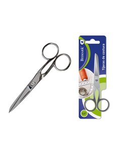 Bismark Tijera de Costura en Acier Inoxydable 14cm - Fijacion Par Tornillo - Presion Constante Entre Feuilles - Presentacion en 
