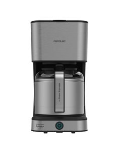 Cecotec Coffee 66 Drop and Thermo Cafetera de Goteo Pour 10 Tazas - 950W - Capacité 1.2L - Termostato - Termo de Acier Inoxydabl