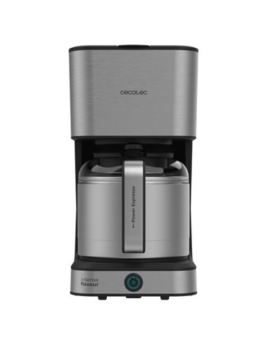 Cecotec Coffee 66 Drop and Thermo Cafetera de Goteo Pour 10 Tazas - 950W - Capacité 1.2L - Termostato - Termo de Acier Inoxydabl