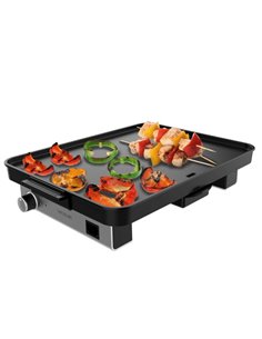 Cecotec Magnet 1800 Plancha Electrica - 1800W - Placa de Aluminium Avec Teflon - Termostato Regulable - Bandeja Recogegrasas - P