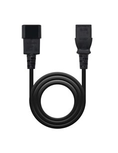 Nanocable Câble de Alimentation CPU C13 Femelle à C14 Mâle 3m - Couleur Noir