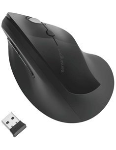 Kensington Pro Fit Ergo Souris Vertical Inalambrico 2.4Ghz 1600dpi - 5 Botones - Inclinación Natural 46,7º - Portée jusqu'à 20m 