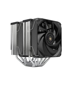 Mars Gaming MCPU-XU6 Disipador CPU - Double torre - Ventiladores hibridos ultrasilenciosos - 6 heatpipes de cobre - HCT Ultra - 