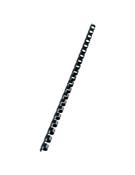 GBC Combbind Pack de 100 Canutillos Encuadernacion 10mm - Durable et Résistant - Couleur Noir