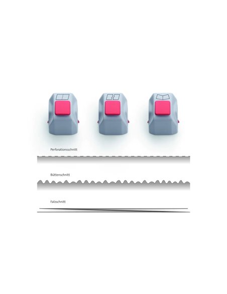 Dahle Pack de 3 Cabezales Creativos de Corte Pour Cizalla Dahle 508 3ª Generacion