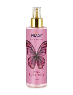 Prady Body Splash Pink Butterfly - Flacon de 250 ml - Spray pulvérisateur