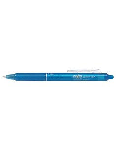 Pilot Frixion Clicker Stylo à bille de Gel Borrable Retractil - Pointe de Bola 0.7mm - Trait 0.4mm - Grip Ergonomique - Couleur 