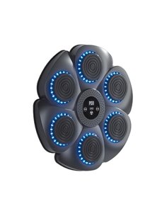 XO SF02 Maquina de Boxeo Intelligente Avec Musica - 6 Puntos de Impacto - Puntuacion Automatica - Batterie de 2000mAh - Couleur 