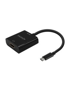 Aisens Conversor USB-C à HDMI 4K@30Hz - USB-C/M-HDMI/H - 15cm - Couleur Noir
