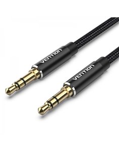 Vention Câble Estereo Jack 3.5 Mâle à Jack 3.5 Mâle - 5m - Couleur Noir