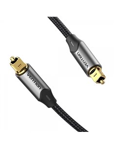 Vention Câble de Audio de Fibre Optica - 3m - Gris Métallisé
