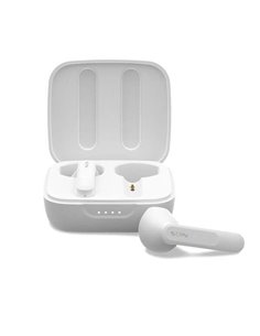 NGS Artica Move White Écouteurs Intrauditivos Bluetooth 5.3 TWS - Manos Libres - Asistente de Voz - Autonomie jusqu'à 7h - Base 