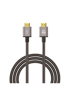 XO Câble HDMI - Résolution 4K - Haute vitesse - Conectores Chapados en Oro - Compatible Avec Multiples Dispositivos - Couleur No