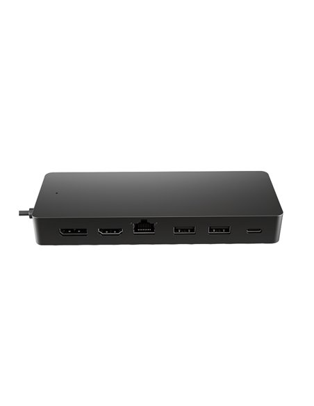 HP Hub Multipuerto USB-C 7 en 1 - 2 Puertos USB-À + 2 Puertos USB-C + 1 Display Port + 1 HDMI + 1 RJ45 - Plug & Play