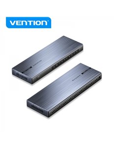 Vention Splitter HDMI 2.0 1x8 - 4K - Aluminium Noir