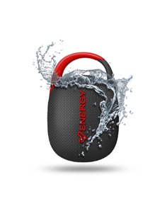 Energy Sistem EnergyClip Haut-parleur 9W - Radio FM - Bluetooth 5.4 - True Wireless - IPX7 - USB et MicroSD - Couleur Noir