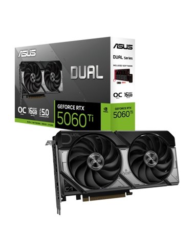 Asus Dual GeForce RTX 5060 TI OC Edition Carte Grafica 16GB GDDR7