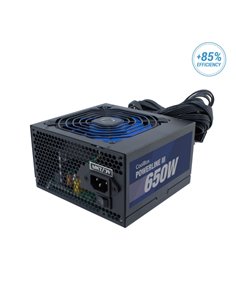 Coolbox PowerLine III 650W Alimentation 650W ATX 12V - PFC Activo - Ventilateur 120mm