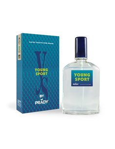 Prady Colonia de Hombre Young Sport - Flacon de 90 ml - Spray pulvérisateur