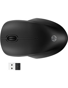 HP 255 Souris Inalambrico Dual Bluetooth/2.4GHz - Ambidiestro - Sensor Optico 1600 DPI Multi‑Superficie - Autonomie jusqu'à 12 M