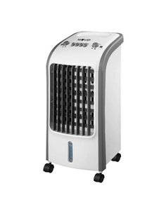 Muvip Climatizador 4 Litros, 80W, 3 Velocidades, Oscilación 120º, Temporizador, Humidificador, Caudal 300m³/h, Avec Ice-Pack