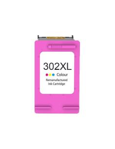 Remanufacturé HP 302XL - F6U67AE - F6U65AE - Tricolor - Cartouche