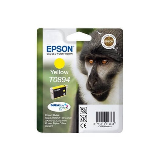 Epson T0894 -Epson  Singe - Jaune - Cartouche d'encre Epson