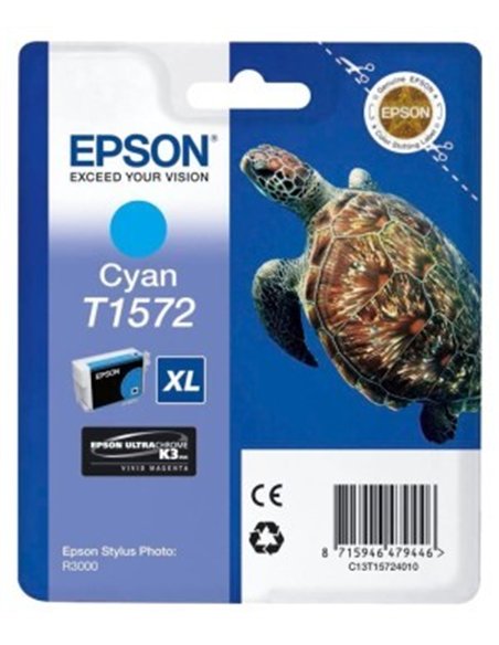 T1572 Cartouche Epson Cyan Photo