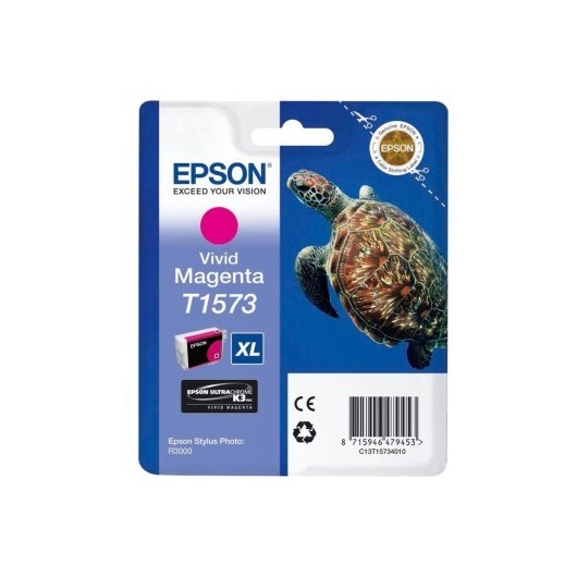 Epson T1573 -Epson  Tortue - Magenta - Cartouche Epson