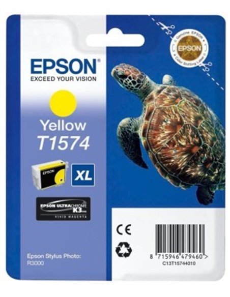 T1574 Cartouche Epson Jaune Photo
