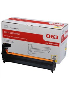 Oki 44844505- Jaune - Cartouche Toner Oki