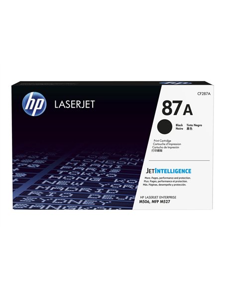 HP CF287A - HP 87A - Noir - Toner LaserJet HP