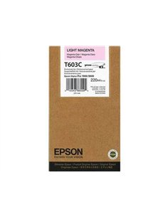 EPSON T603C cartouche dencre magenta clair capacité standard 220ml pack de 1