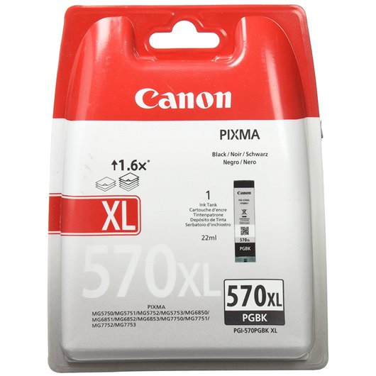 Canon PGI-570PGBKXL - 0318C006 - Noir - Cartouche d'encre Canon