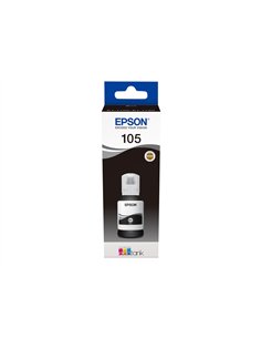 Epson 105 - Epson C13T00Q140 - EcoTank 105 - Noir - Bouteille d'encre Epson